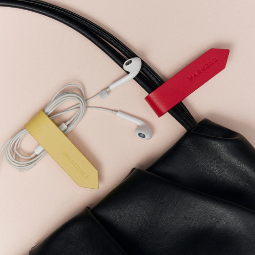 HOLDY APPLE LEATHER STRAP HOLDER - 6 COLORS GREEN