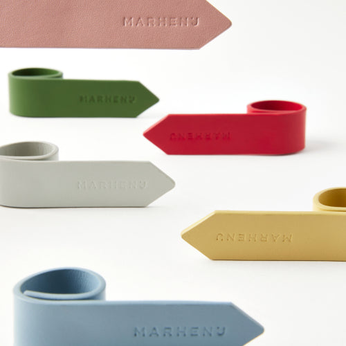 HOLDY APPLE LEATHER STRAP HOLDER - 6 COLORS GREEN