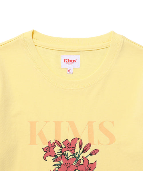 VASE CARTOON TEE - 2 COLORS YELLOW