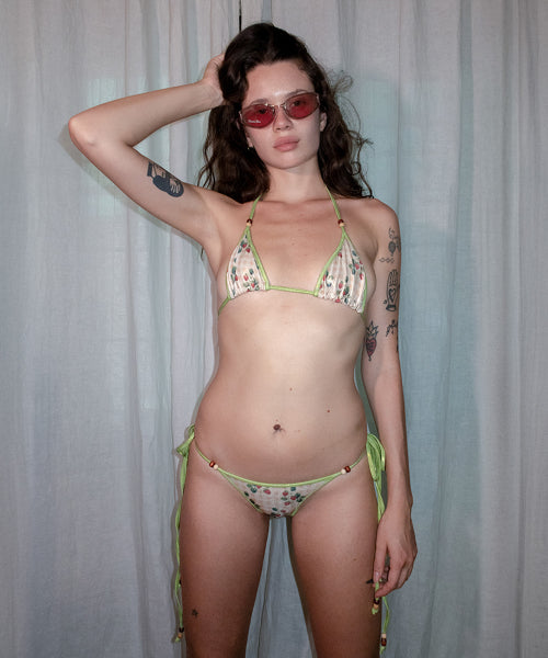 BERRY BIKINI TOP PEACH - 2 COLORS PEACH