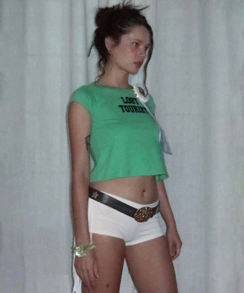 LOST TOURIST TEE RAW - 3 COLORS GREEN