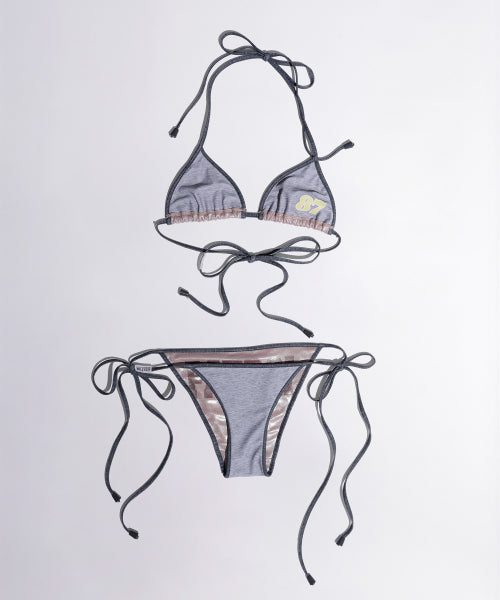PATROL REVERSIBLE BIKINI BOTTOM - 2 COLORS MELANGE