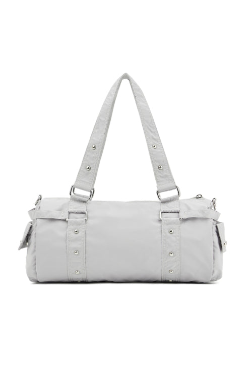 LOGO DUFFLE MINI BAG GREY
