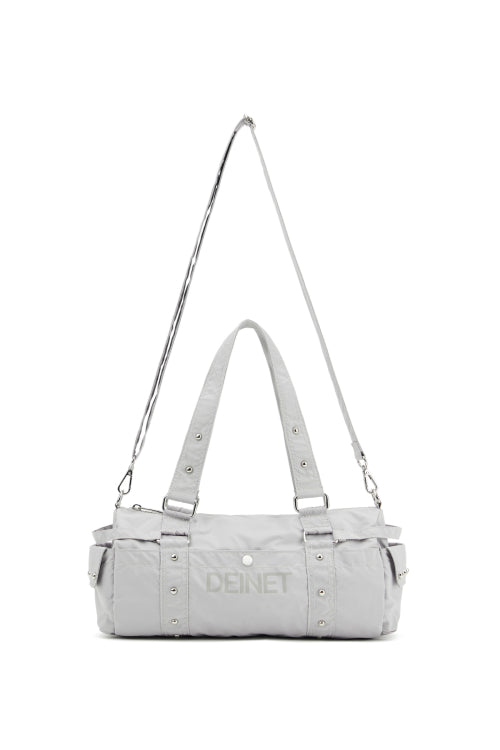 LOGO DUFFLE MINI BAG GREY