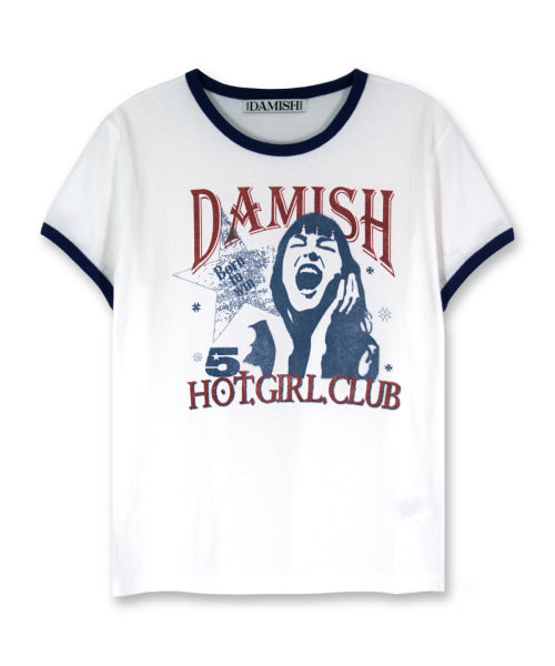 RINGER T-SHIRT - 3 COLORS NAVY