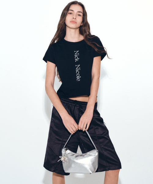 NICOLE MINI HOBO BAG #徐睿知同款! - 9 COLORS SILVER