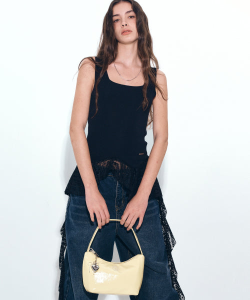 NICOLE MINI HOBO BAG #徐睿知同款! - 9 COLORS YELLOW