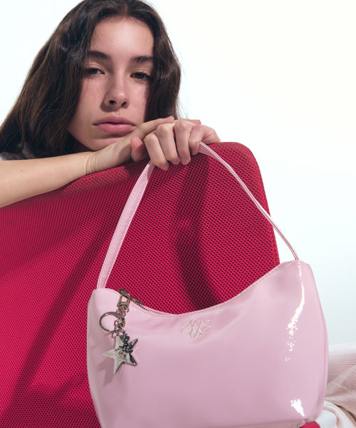 NICOLE MINI HOBO BAG #徐睿知同款! - 9 COLORS PINK
