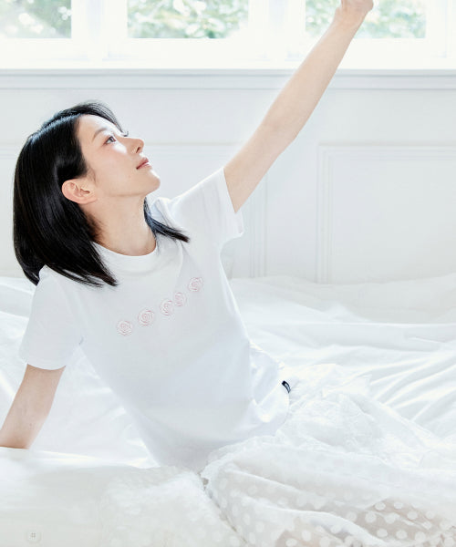 DOT FRILL LONG SKIRT #徐睿知同款! IVORY