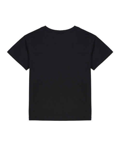NICOLE ROSE LETTERING SLIM TOP #徐睿知同款! - 2 COLORS WHITE