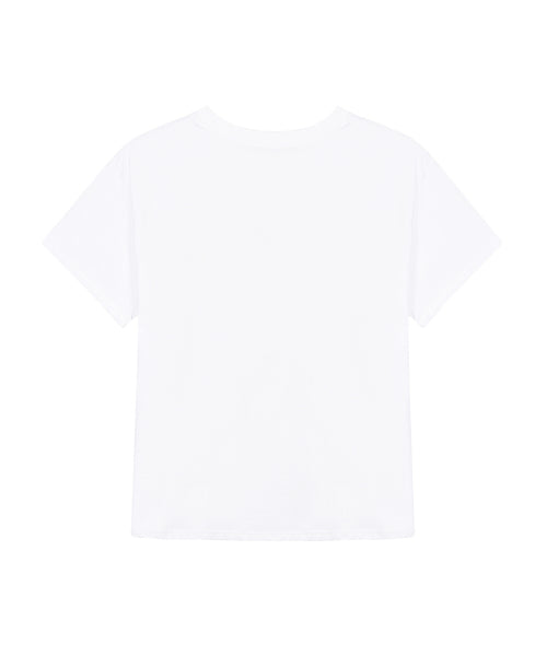 NICOLE ROSE LETTERING SLIM TOP #徐睿知同款! - 2 COLORS BLACK