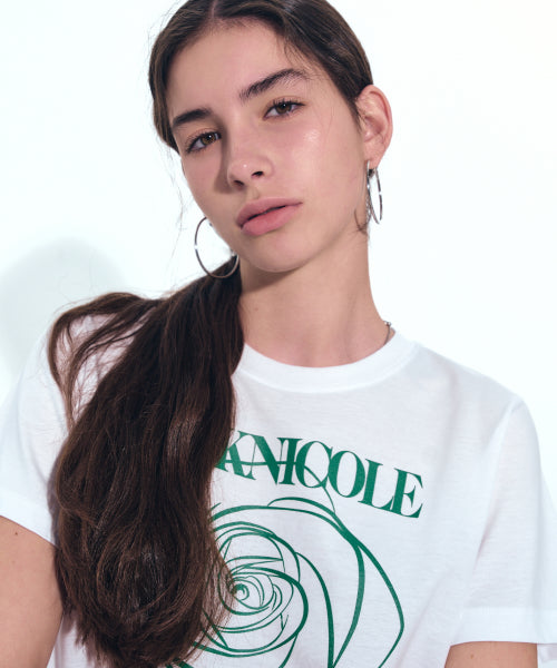 ROSE NICOLE LABEL SLIM TOP #徐睿知同款! - 5 COLORS GREEN