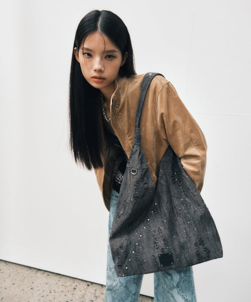 VIMOE SHOULDER BAG - 2 COLORS DARK GRAY