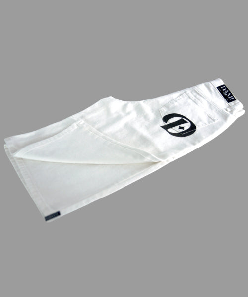 POCKET LOGO SHORTS - 2 COLORS IVORY