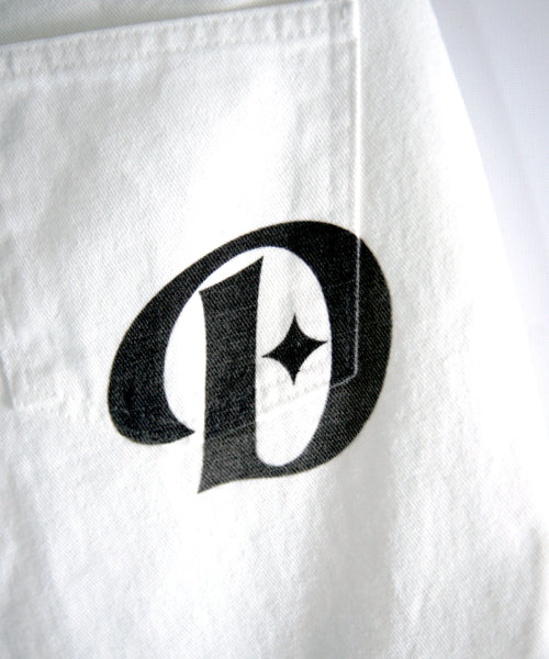 POCKET LOGO SHORTS - 2 COLORS IVORY