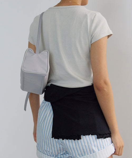 NEKO SQUARE BAG CREAM - 4 COLORS LIGHT GREY