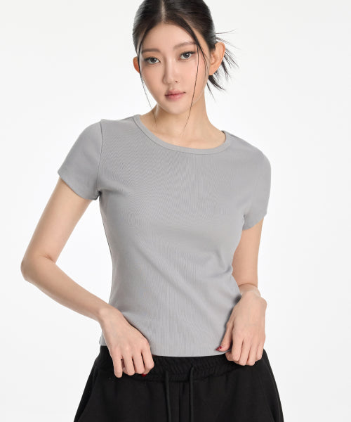 1993 BASIC WOMEN T-SHIRT - 7 COLORS WHITE