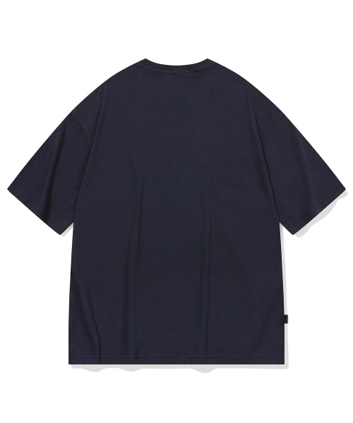 HEART SHORT SLEEVE TEE NAVY