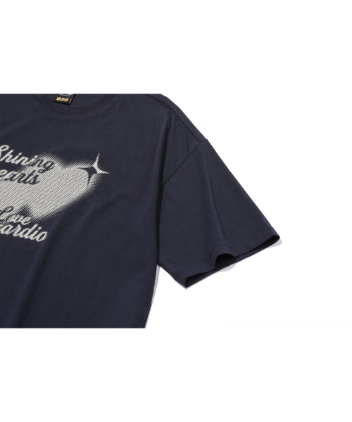 HEART SHORT SLEEVE TEE NAVY