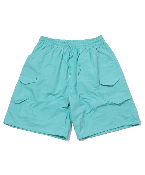 BERMUDA CARGO NYLON PANTS - 3 COLORS MINT