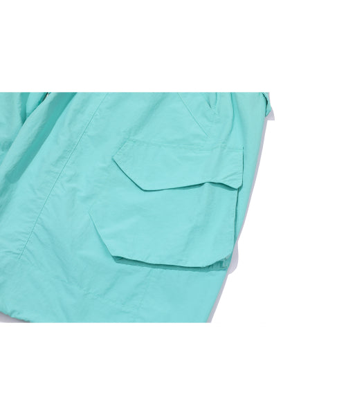 BERMUDA CARGO NYLON PANTS - 3 COLORS MINT