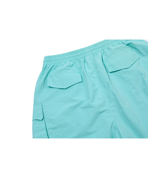 BERMUDA CARGO NYLON PANTS - 3 COLORS MINT