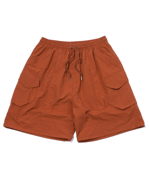 BERMUDA CARGO NYLON PANTS - 3 COLORS AS SHOWN