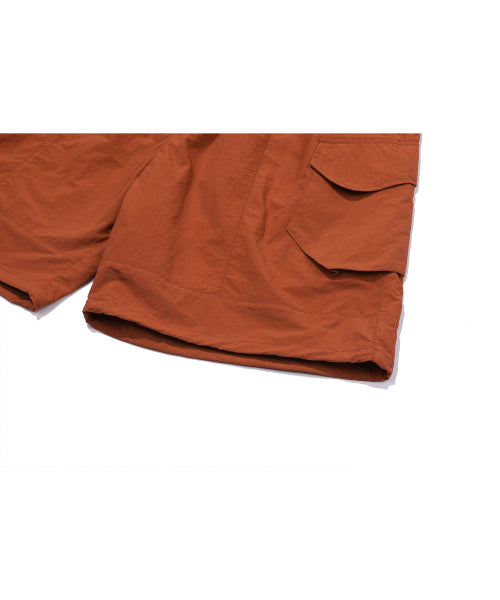 BERMUDA CARGO NYLON PANTS - 3 COLORS AS SHOWN