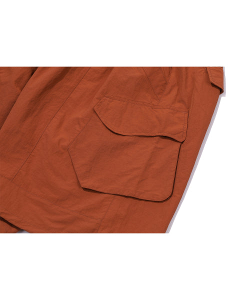 BERMUDA CARGO NYLON PANTS - 3 COLORS AS SHOWN