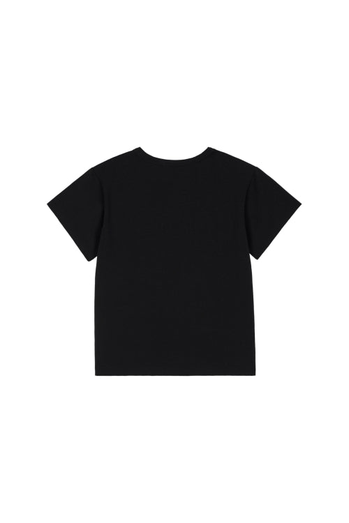 DEINET MIXED LOGO T SHIRTS - 3 COLORS BLACK