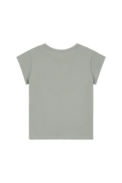 DEINET SPRAY LOGO T SHIRTS - 5 COLORS KHAKI