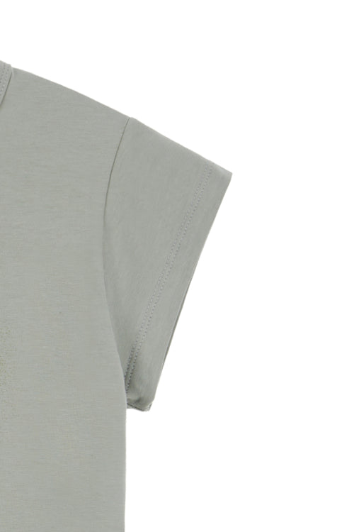 DEINET SPRAY LOGO T SHIRTS IN SKYBLUE - 5 COLORS KHAKI