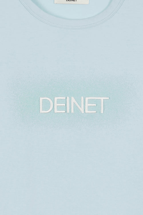 DEINET SPRAY LOGO T SHIRTS - 5 COLORS BLUE