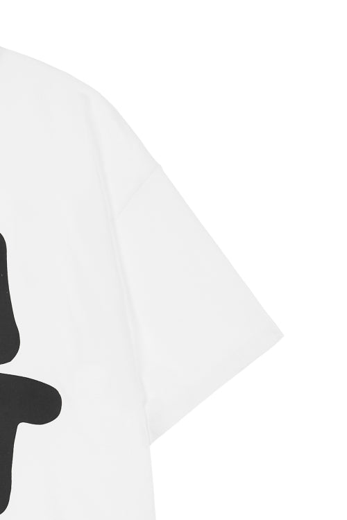 DEINET BOLD LOGO T SHIRTS - 3 COLORS WHITE