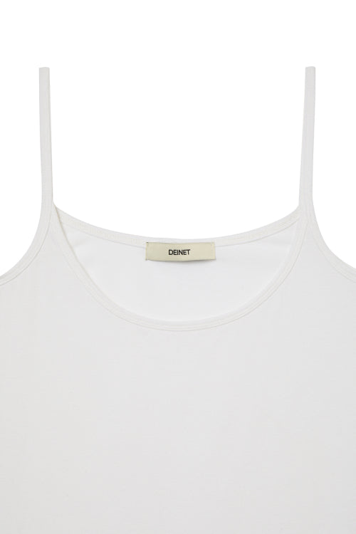 DEINET BASIC SLEEVELESS - 3 COLORS WHITE