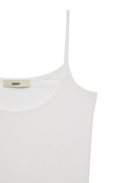 DEINET BASIC SLEEVELESS - 3 COLORS WHITE