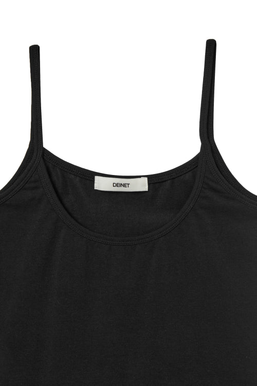 DEINET BASIC SLEEVELESS - 3 COLORS BLACK
