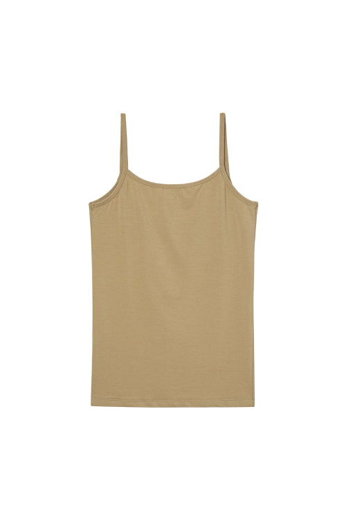 DEINET BASIC SLEEVELESS - 3 COLORS BEIGE