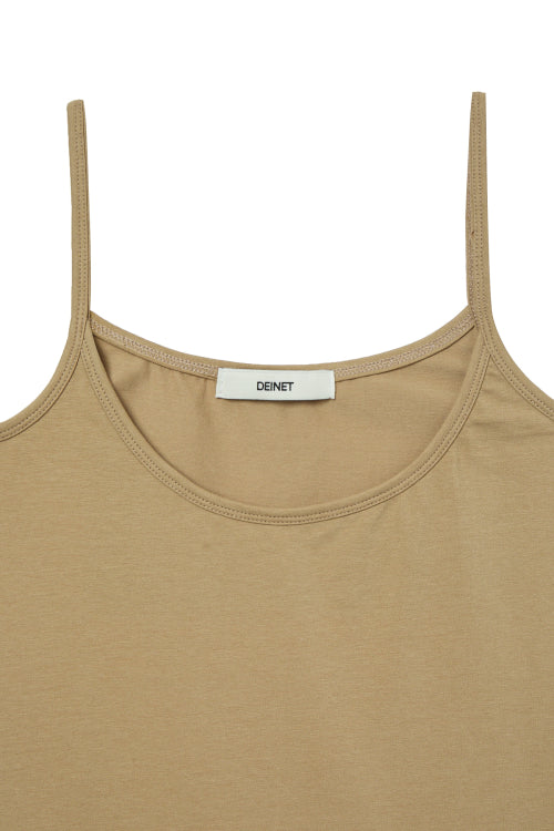 DEINET BASIC SLEEVELESS - 3 COLORS BEIGE