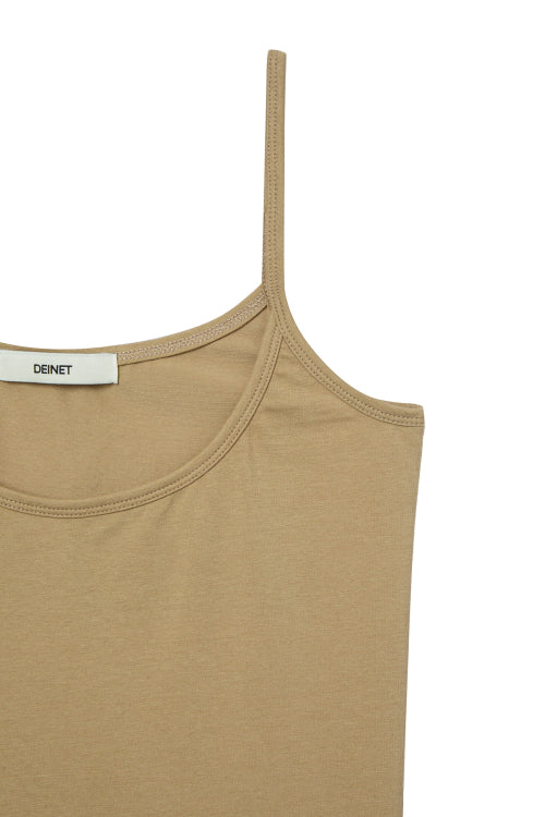 DEINET BASIC SLEEVELESS - 3 COLORS BEIGE
