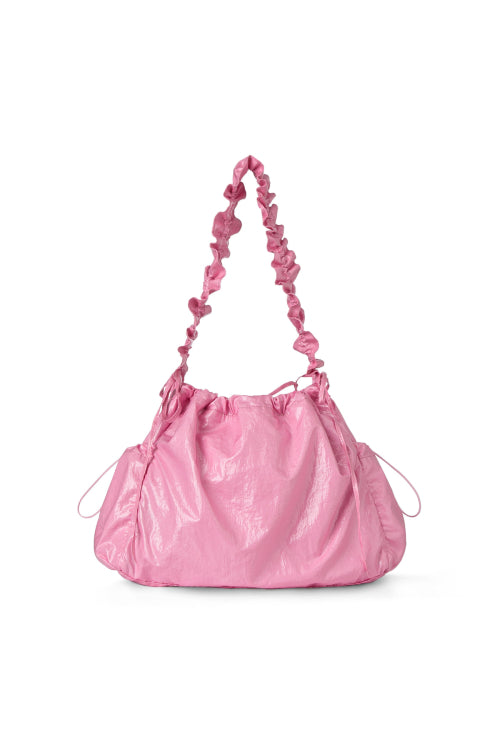 DEINET COATING SHIRRING BAG - 4 COLORS PINK