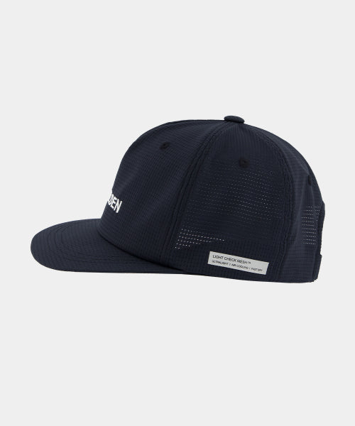 MESH RUNNING BALL CAP - 2 COLORS BLACK