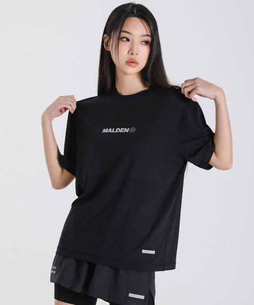 COTTON-LIKE RUNNING SHORT SLEEVE - 2 COLORS BLACK