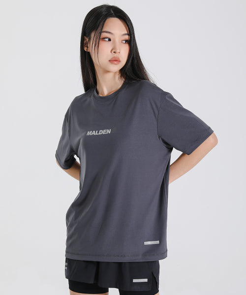 COTTON-LIKE RUNNING SHORT SLEEVE - 2 COLORS BLACK