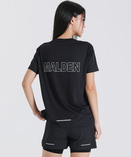 SQUARE KNIT RUNNING SHORT SLEEVE AS SHOWN