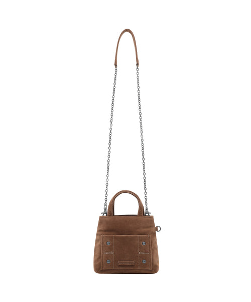 CHAIN MINI BAG #GISELLE同款! - 3 COLORS BROWN