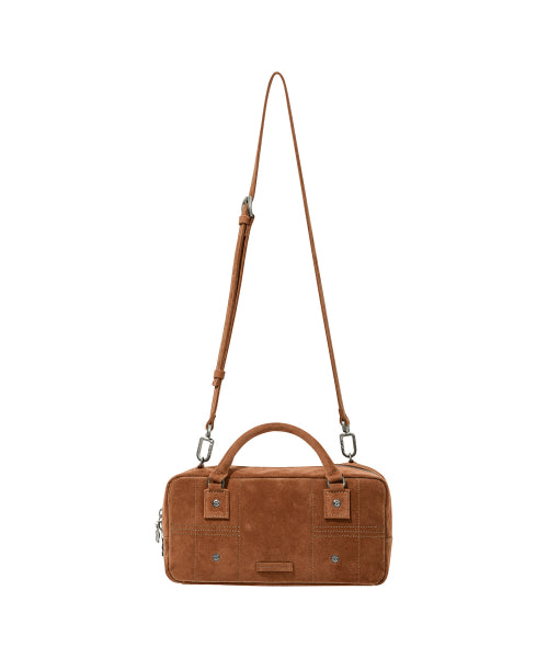 SQUARE BAG #GISELLE同款! - 2 COLORS BROWN