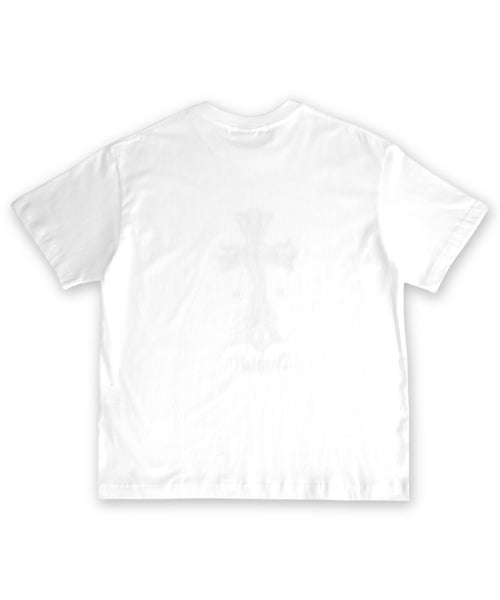 TEE CROSS GRAPHIC T-SHIRT - 2 COLORS WHITE