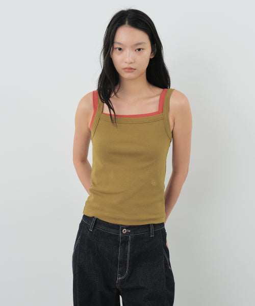 COTTON SLEEVELESS TOP - 4 COLORS