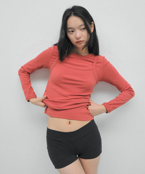 COTTON SLEEVELESS TOP - 4 COLORS